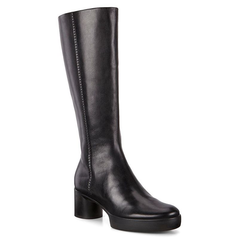 Botas De Tacones Ecco Shape Sculpted Motion 35 Para Mujer,Negras,782694-VXP